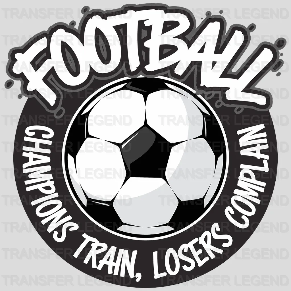Losers Train Soccer Design - DTF Heat Transfers - transferlegend