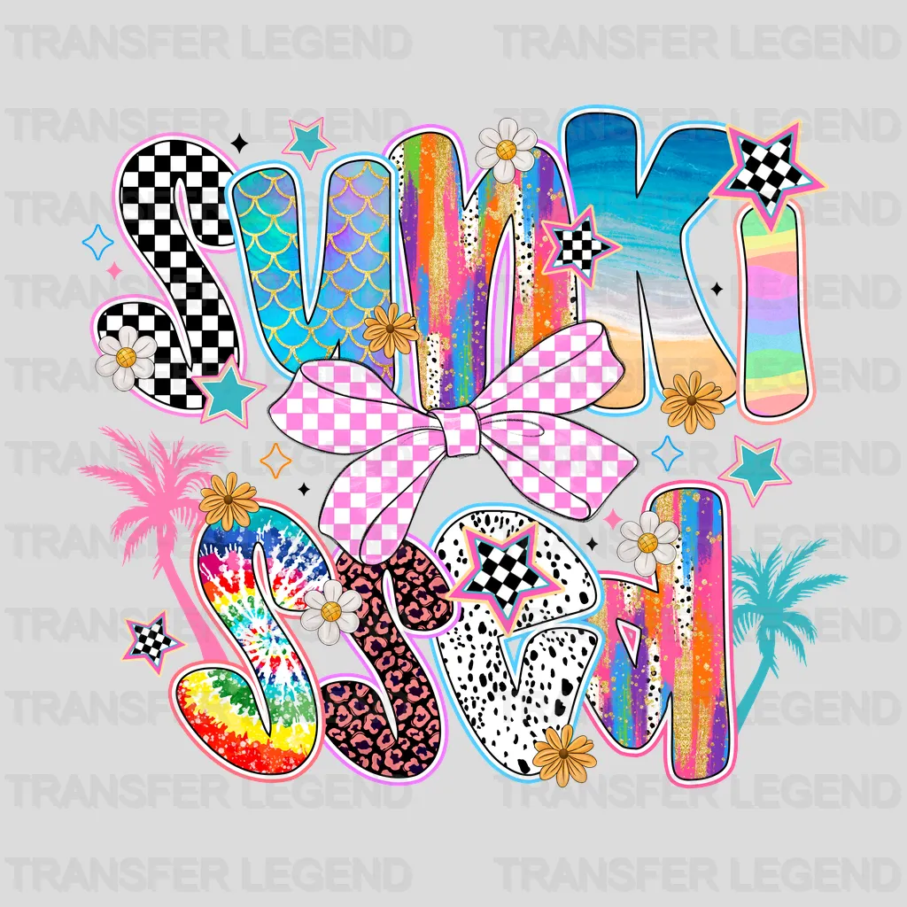 Sun Kissed 2 Summer Design - DTF Heat Transfers - transferlegend