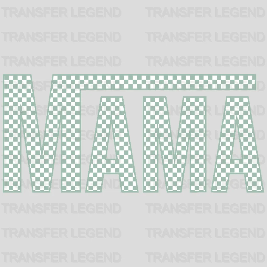 VANS MAMA Christmas Design - DTF heat transfer - transferlegend