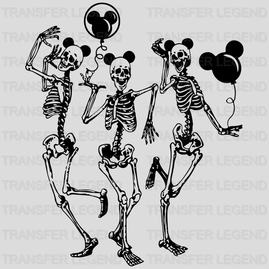 Skeletons Design - DTF heat transfer - transferlegend
