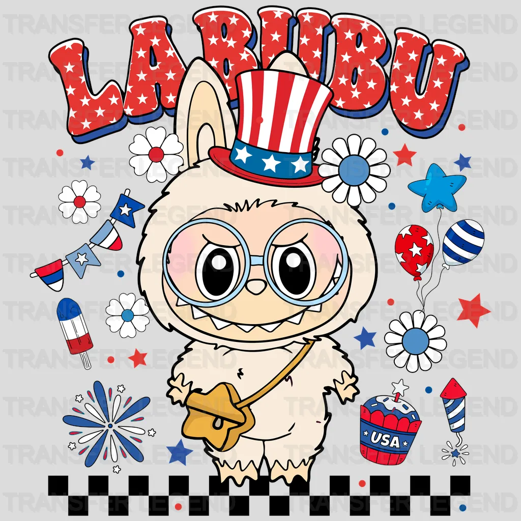 Time To Celebrate Labubu Design - DTF Heat Transfers