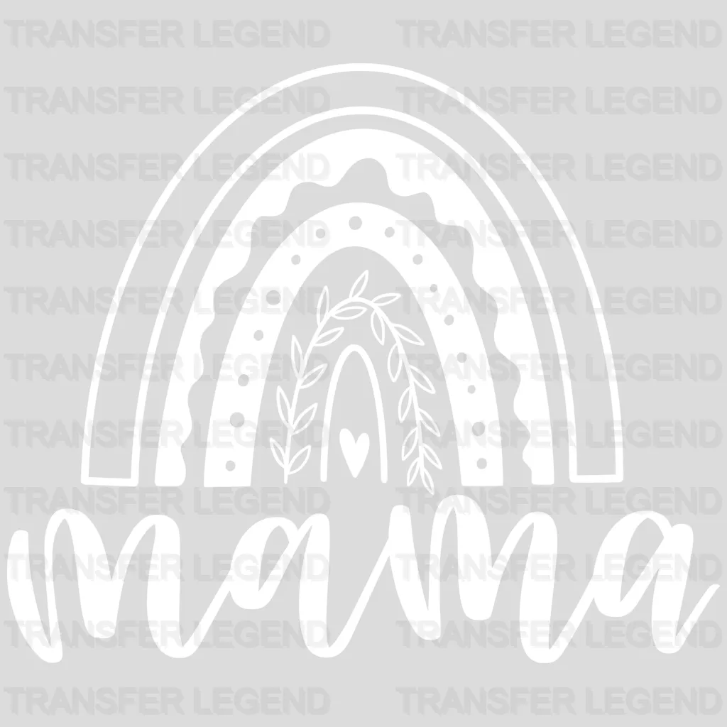 Mama Rainbow - Mothers Day Design - DTF heat transfer - transferlegend
