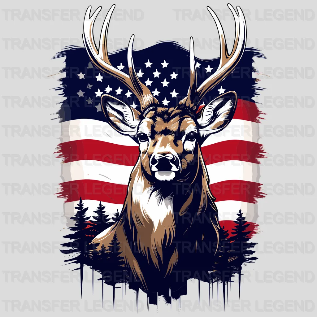 King Of The Mountains USA Design - DTF Heat Transfers - transferlegend