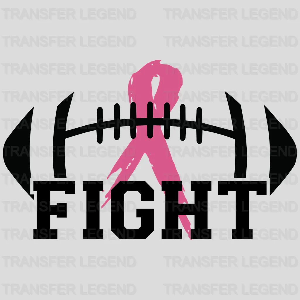 Brea.. Cancer Fighter Design - DTF heat transfer - transferlegend