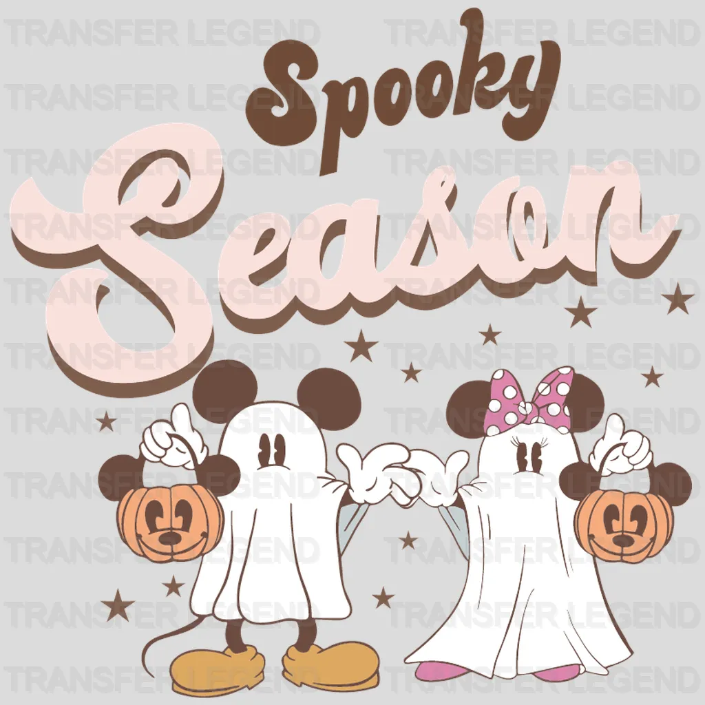 Mick And Mi Spooky Season Design  Design - DTF heat transfer - transferlegend