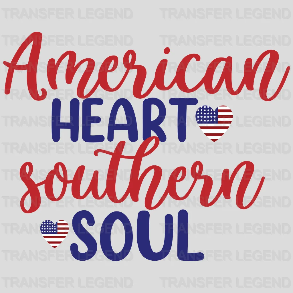 American Heart Southern Soul  DTF Transfer - transferlegend
