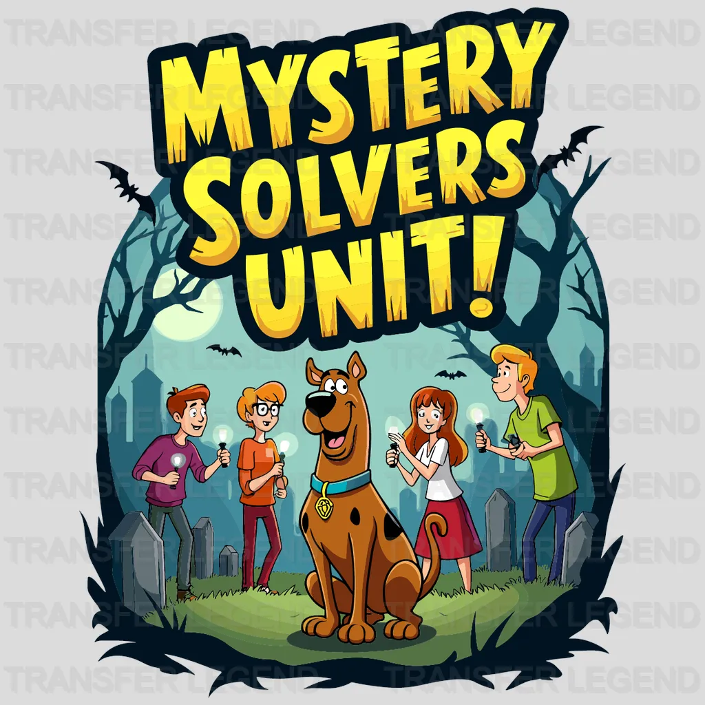Mystery Solves Unit Disney Designs - DTF Heat Transfers