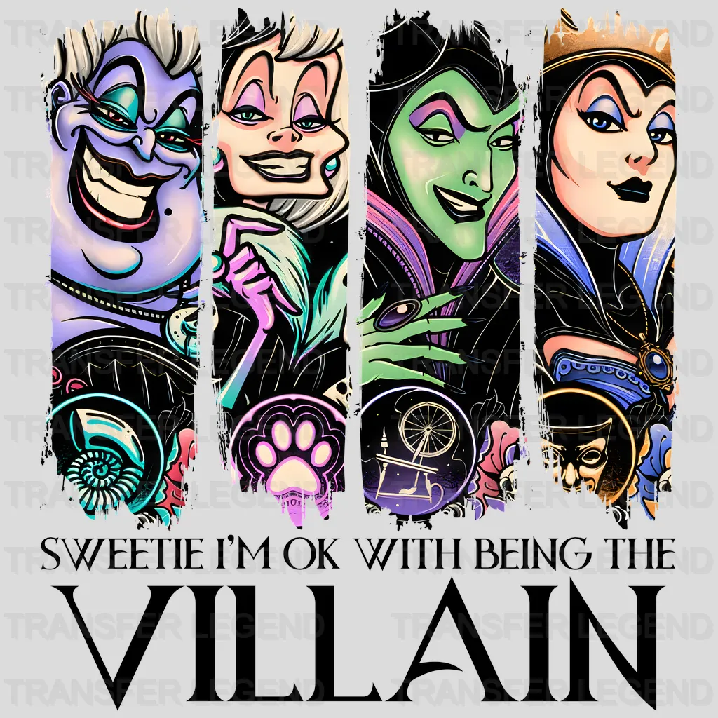 Sweetie Villain  Disney Designs - DTF Heat Transfers