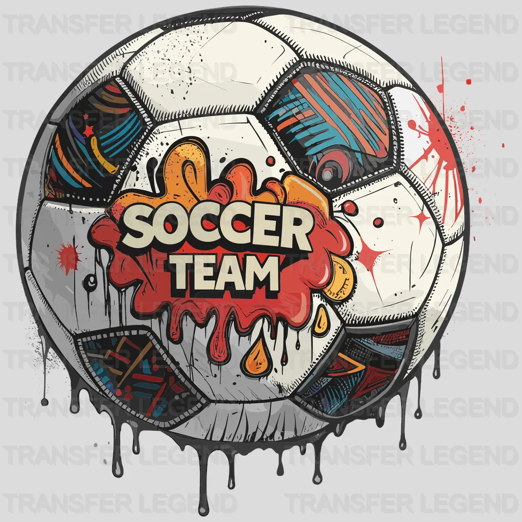 Soccer Team Soccer Design - DTF Heat Transfers - transferlegend