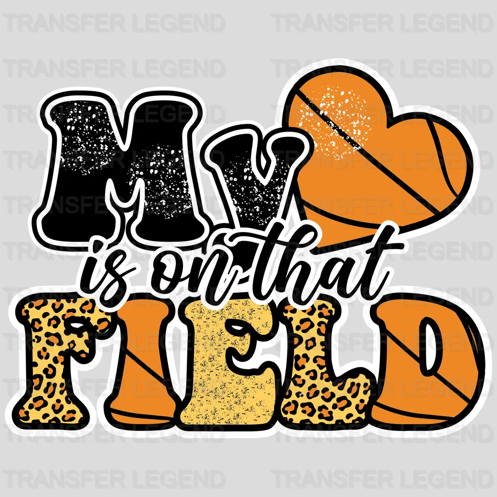 My Is On Field Basketball DTF Transfer - transferlegend