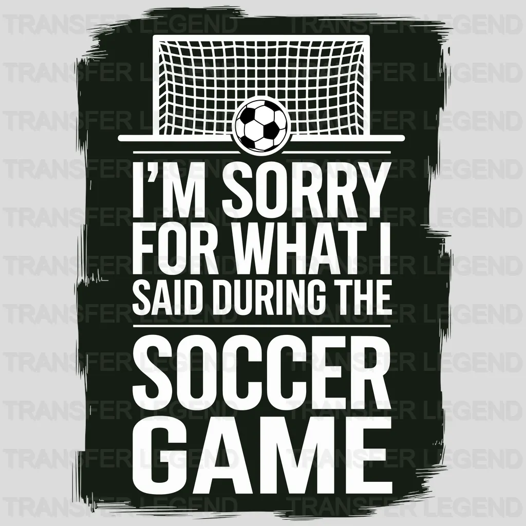 Soccer Game Soccer Design - DTF Heat Transfers - transferlegend