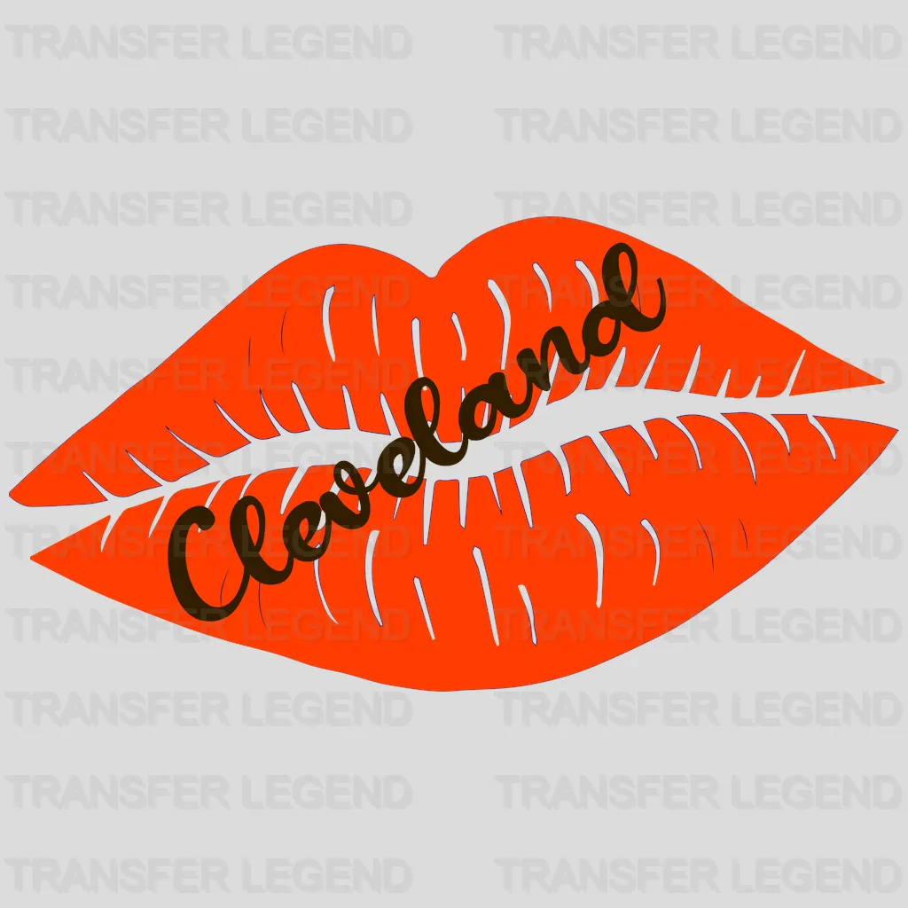 Cleveland Browns For Life Wordmark NFL Design - DTF Heat Transfer