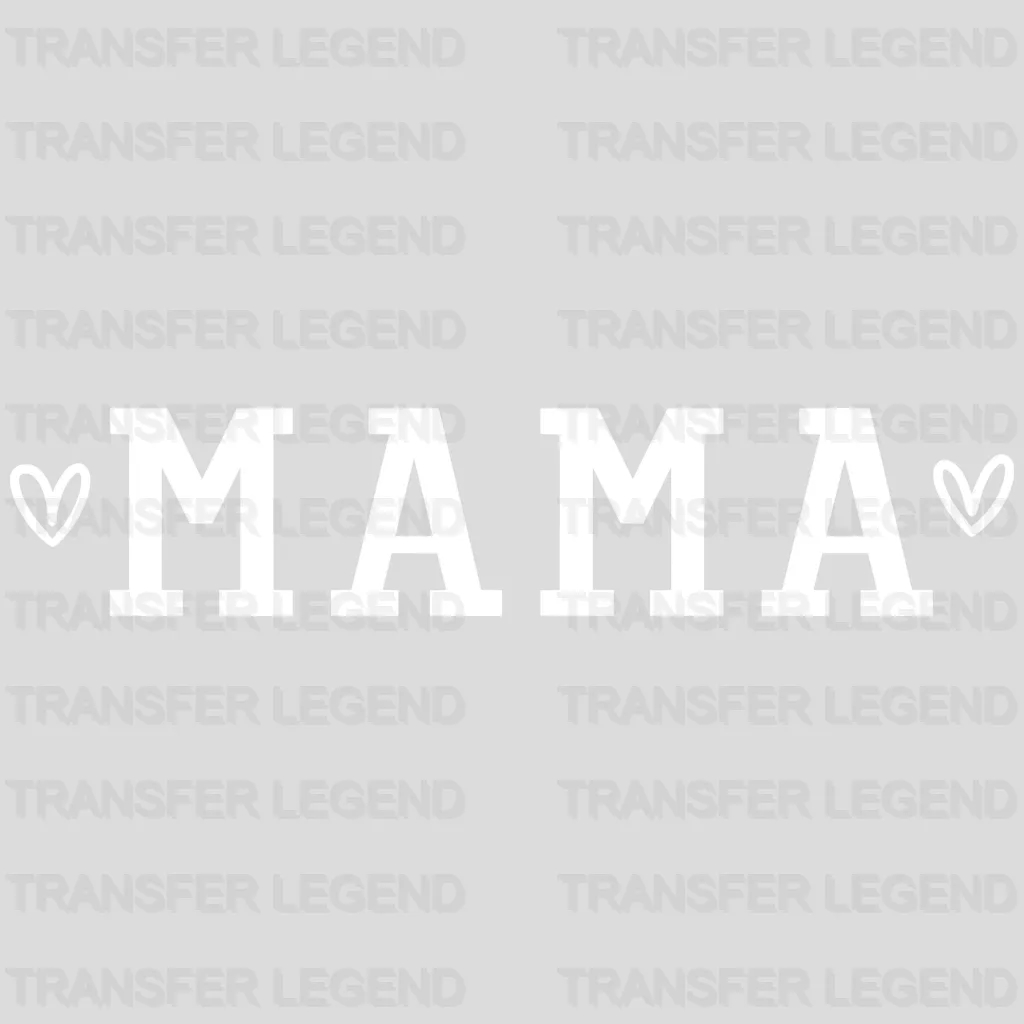 Mama Sports Letters  - Mothers Day  - Funny Mom - Strong Mom - Design - DTF heat transfer - transferlegend