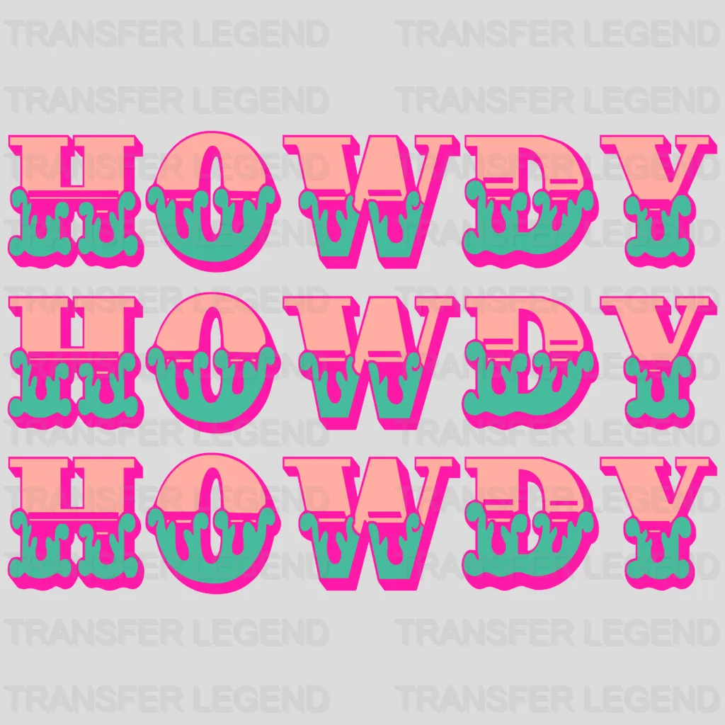 Howdy Design - DTF heat transfer - transferlegend