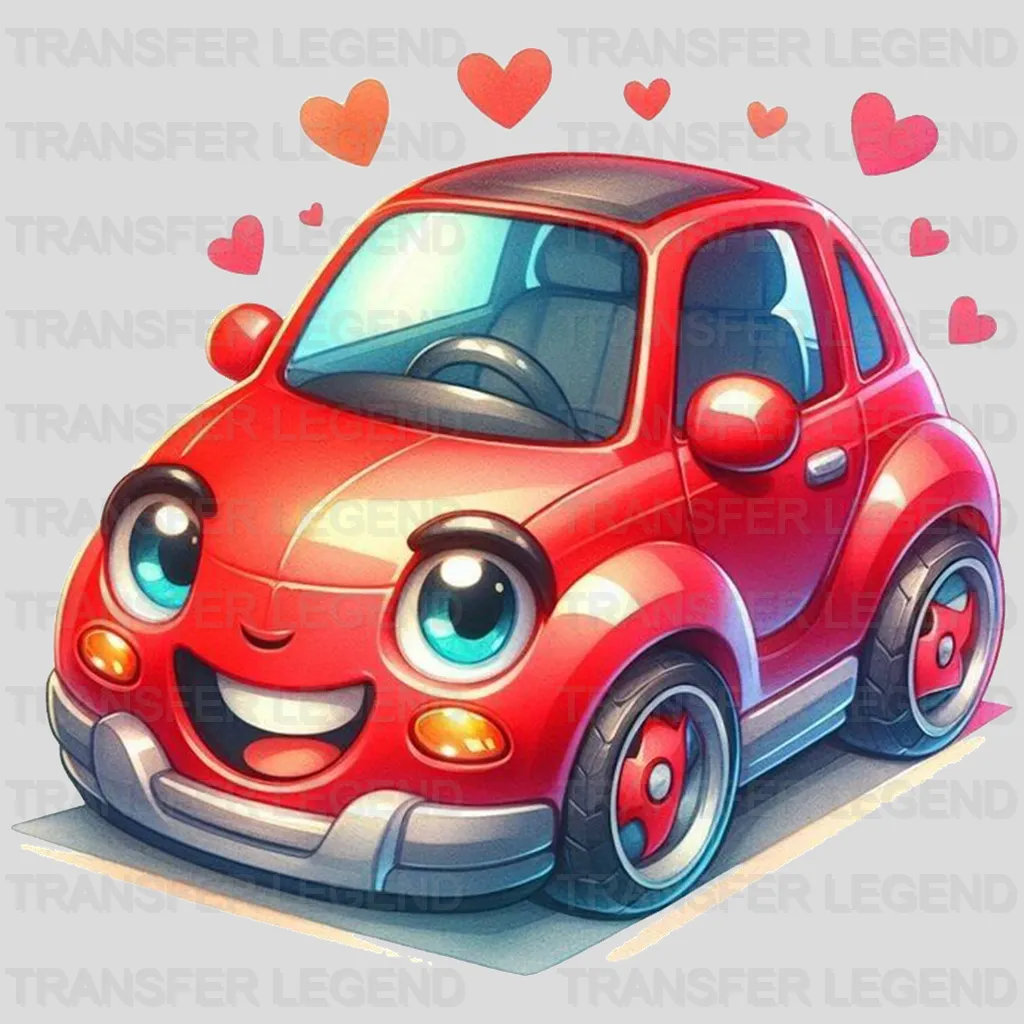 In LOve REd   Disney Designs - DTF Heat Transfers