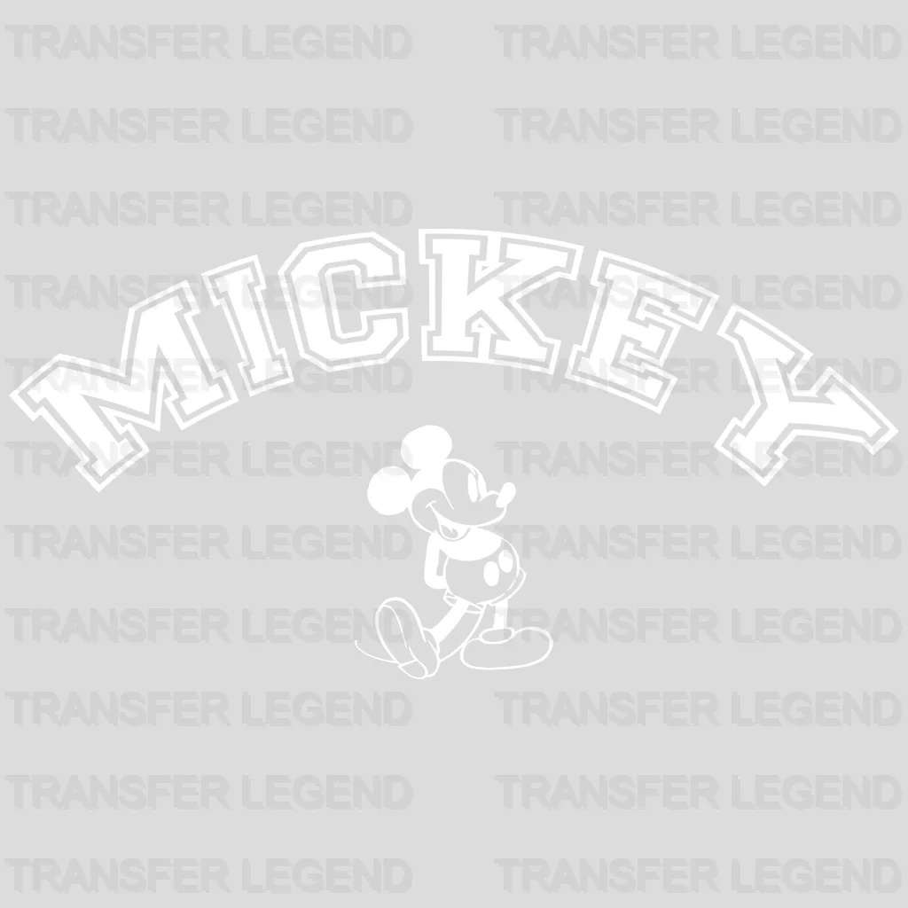Mouse Solo Design - DTF heat transfer - transferlegend