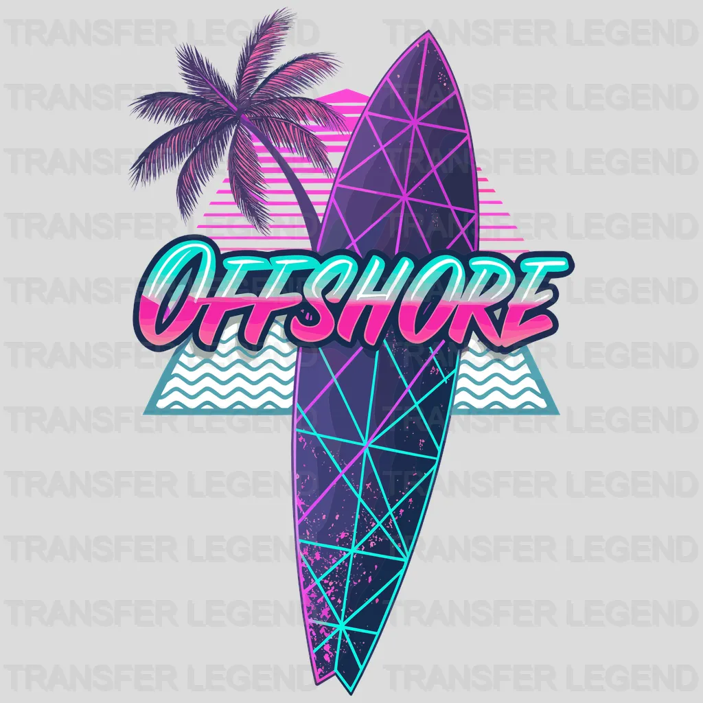 OffShore Surfing Design - DTF Heat Transfers - transferlegend