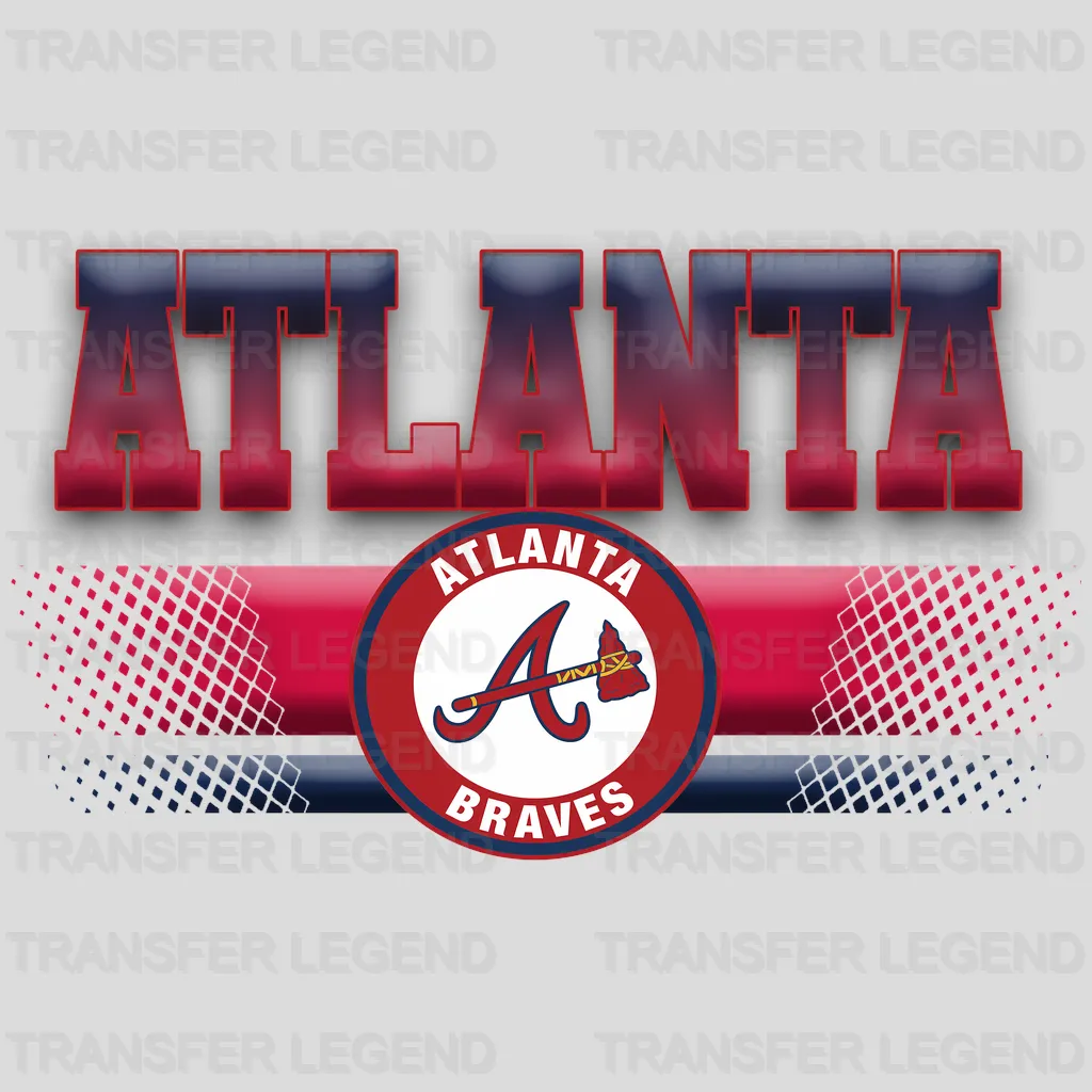 Atlanta Braves MLB Atlanta DTF Iron On Transfer