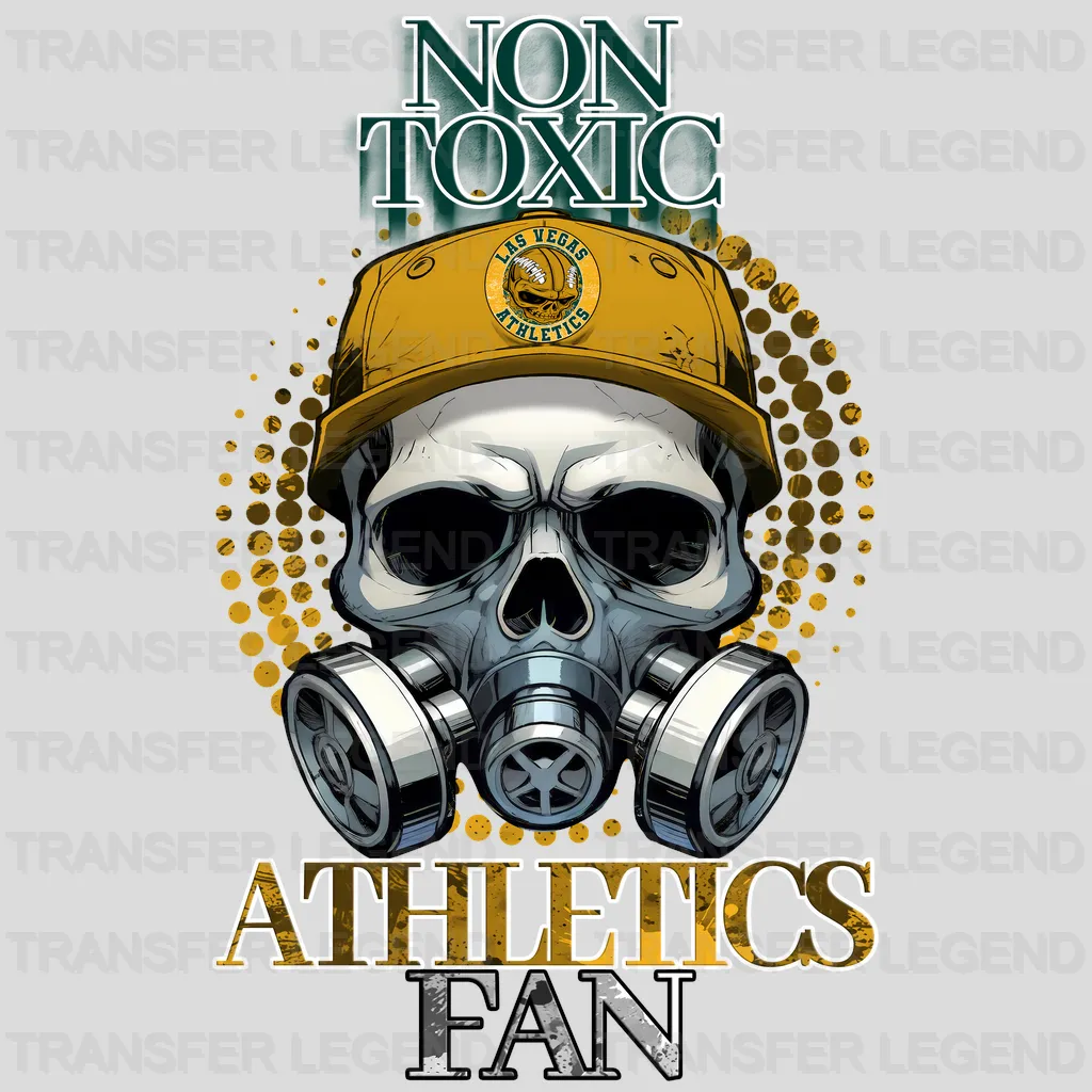 Oakland Athletics MLB Non Toxic Fan DTF Iron On Transfer