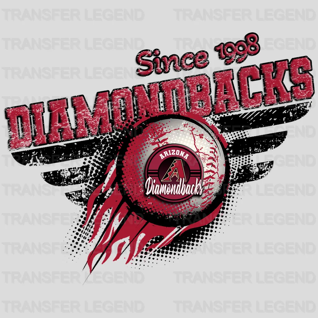 Arizona Diamondbacks MLB Since 1998 DTF Iron On Transfer