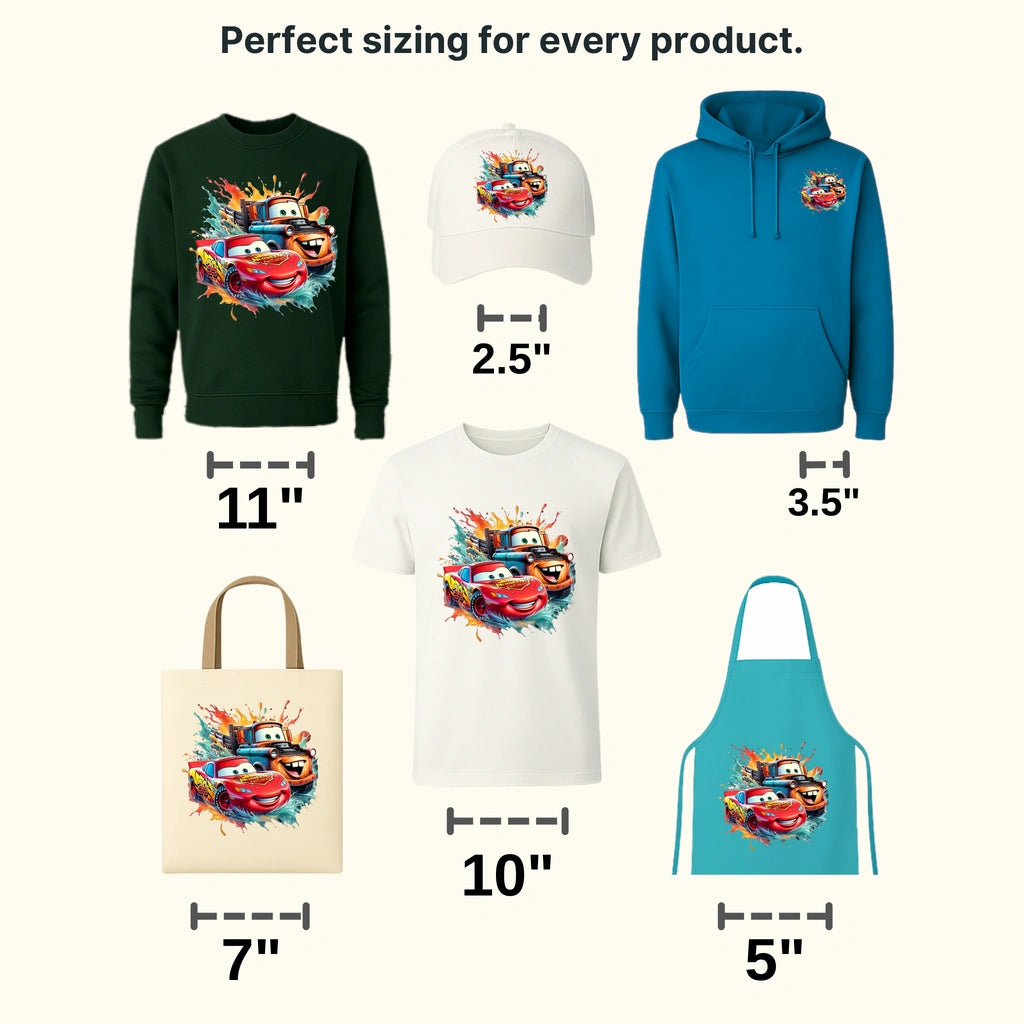 Too Fast For You  Disney Designs - DTF Heat Transfers