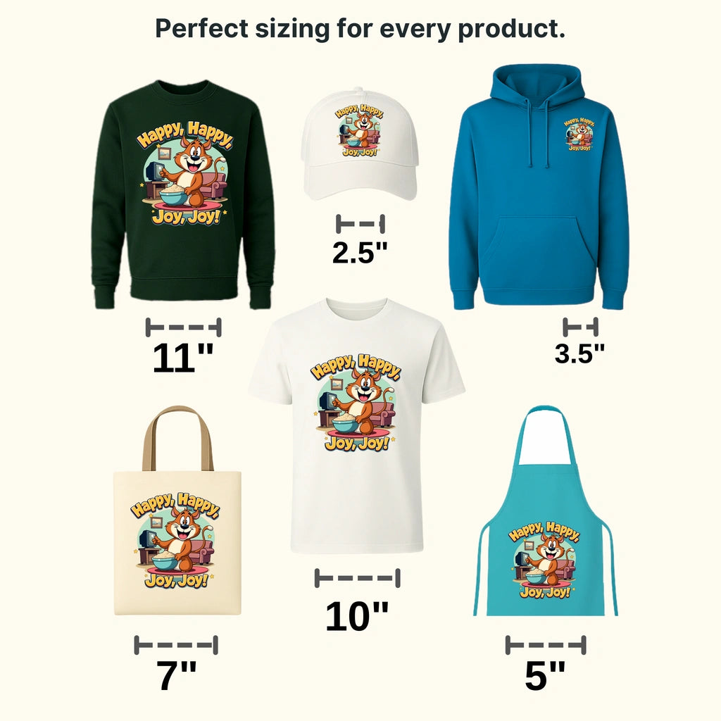 Happy,Happy,Joy,Joy Disney Designs - DTF Heat Transfers