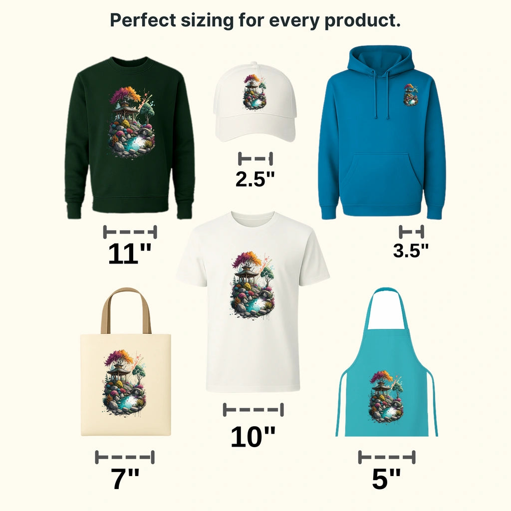 Dream Place Asian Design - DTF Heat Transfer - transferlegend