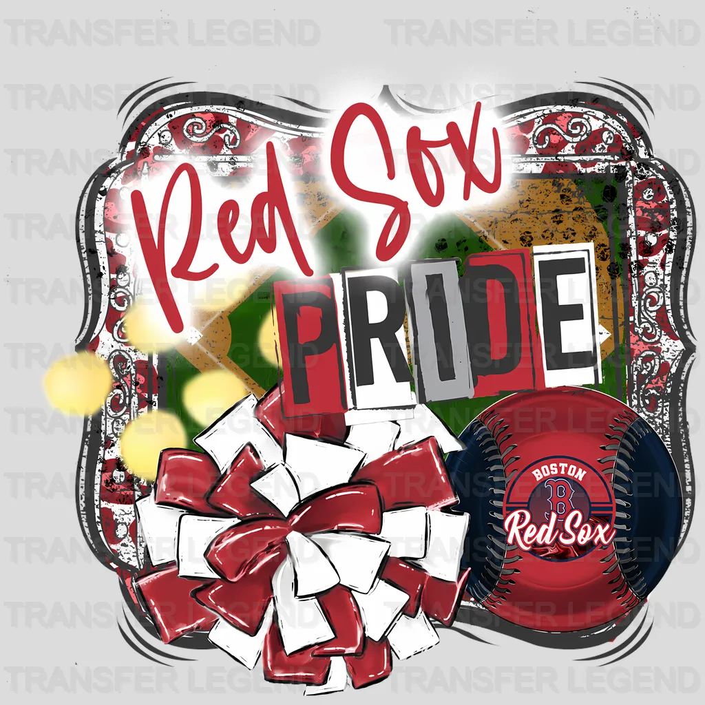 Boston Red Sox MLB Boston Red Red Sox Pride DTF Iron On Transfer