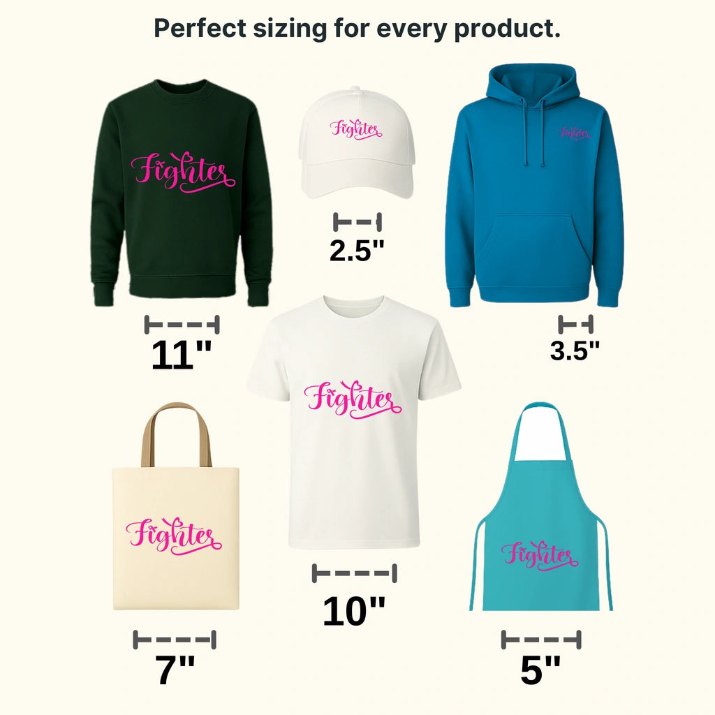 Brea.. Cancer Fighter Design - DTF heat transfer - transferlegend