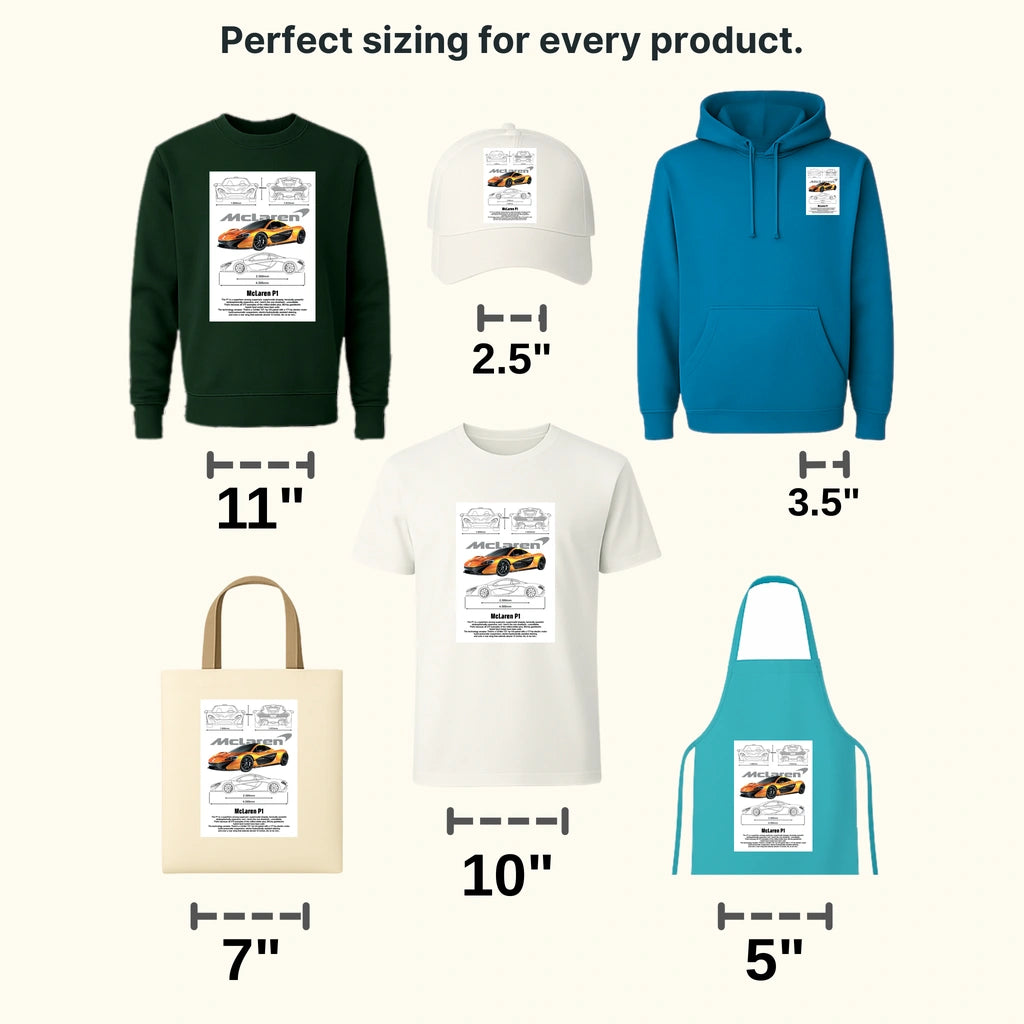 Mc Laren P1 Superhero Cars De sign - DTF Heat Transfer - transferlegend