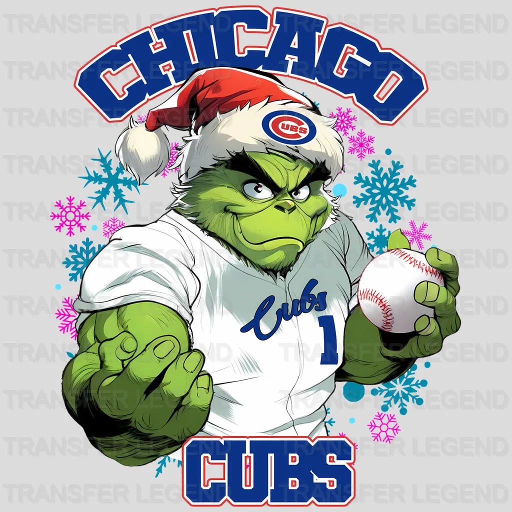 Chicago Cubs MLB My Heart Is Full DTF Iron On Transfer