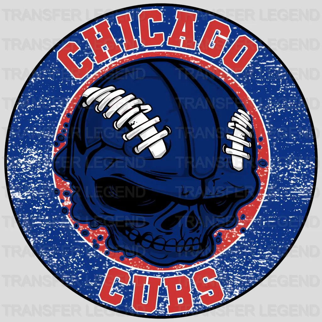 Chicago Cubs MLB My Heart Belongs To The Cubs DTF Iron On Transfer