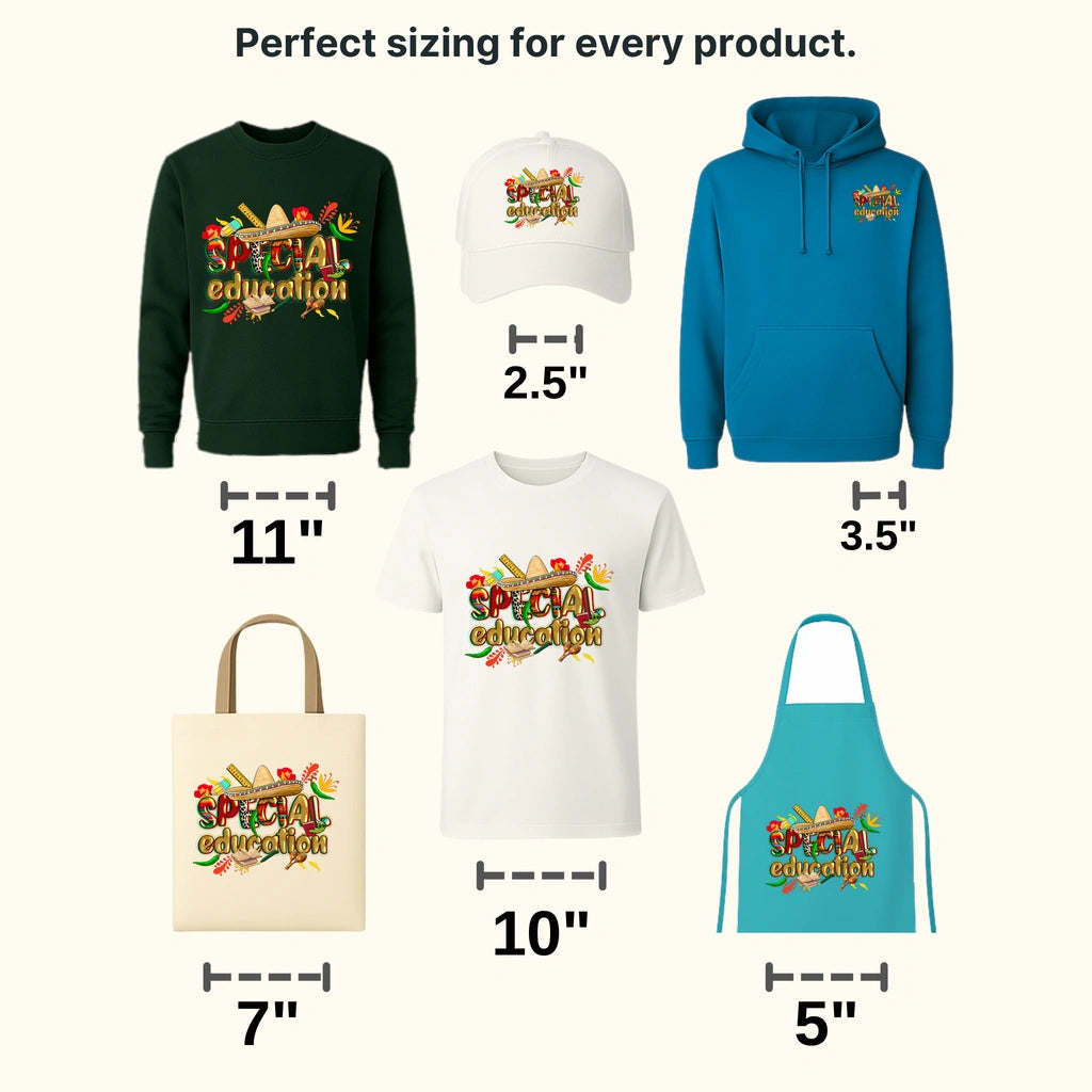 Special Education - Cinco De Mayo DTF heat transfer - transferlegend