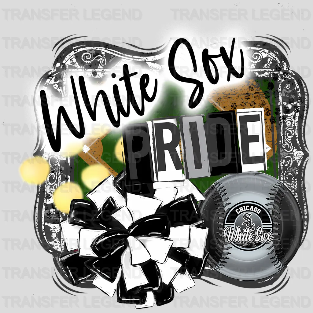 Chicago White Sox MLB Chicago White White Sox Pride DTF Iron On Transfer
