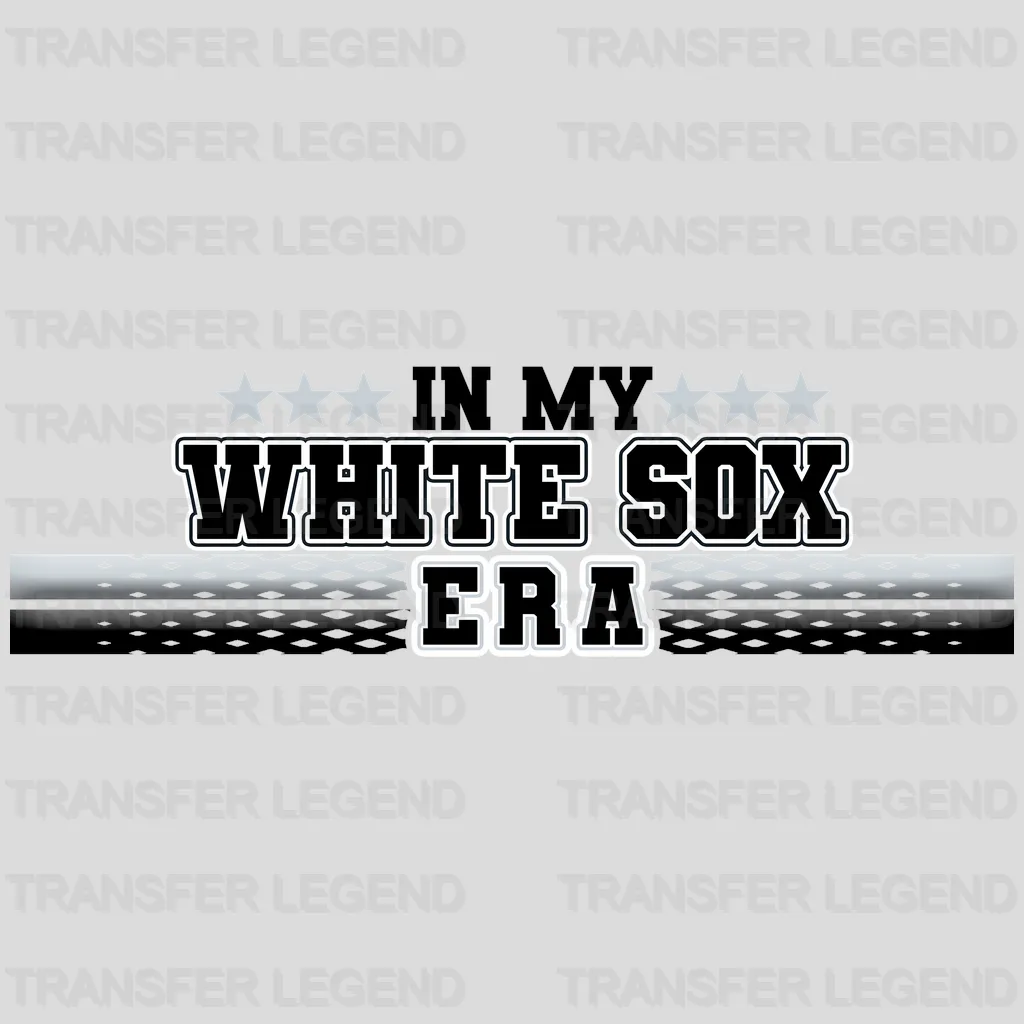 Chicago White Sox MLB Chicago White White Sox Era DTF Iron On Transfer