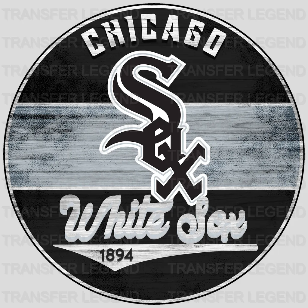 Chicago White Sox MLB Chicago White Est 1901 DTF Iron On Transfer