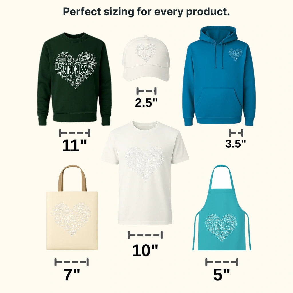 Kindness 100 Days Of School Design - DTF heat transfer - transferlegend