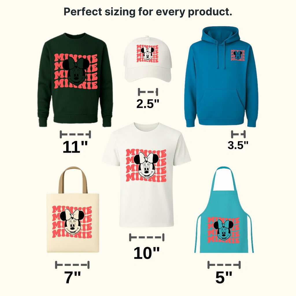 Trendy - Groovy Mouse Design - DTF heat transfer - transferlegend