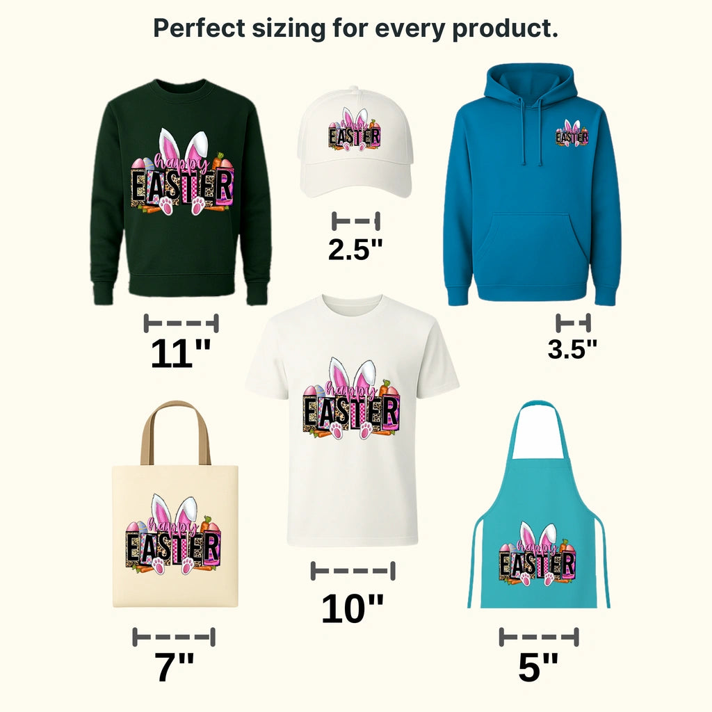 Happy Easter Design - DTF heat transfer - transferlegend