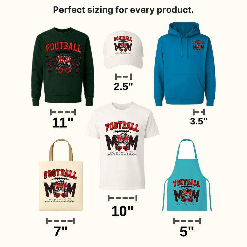 Football Mom Quarterback DTF Transfer - transferlegend