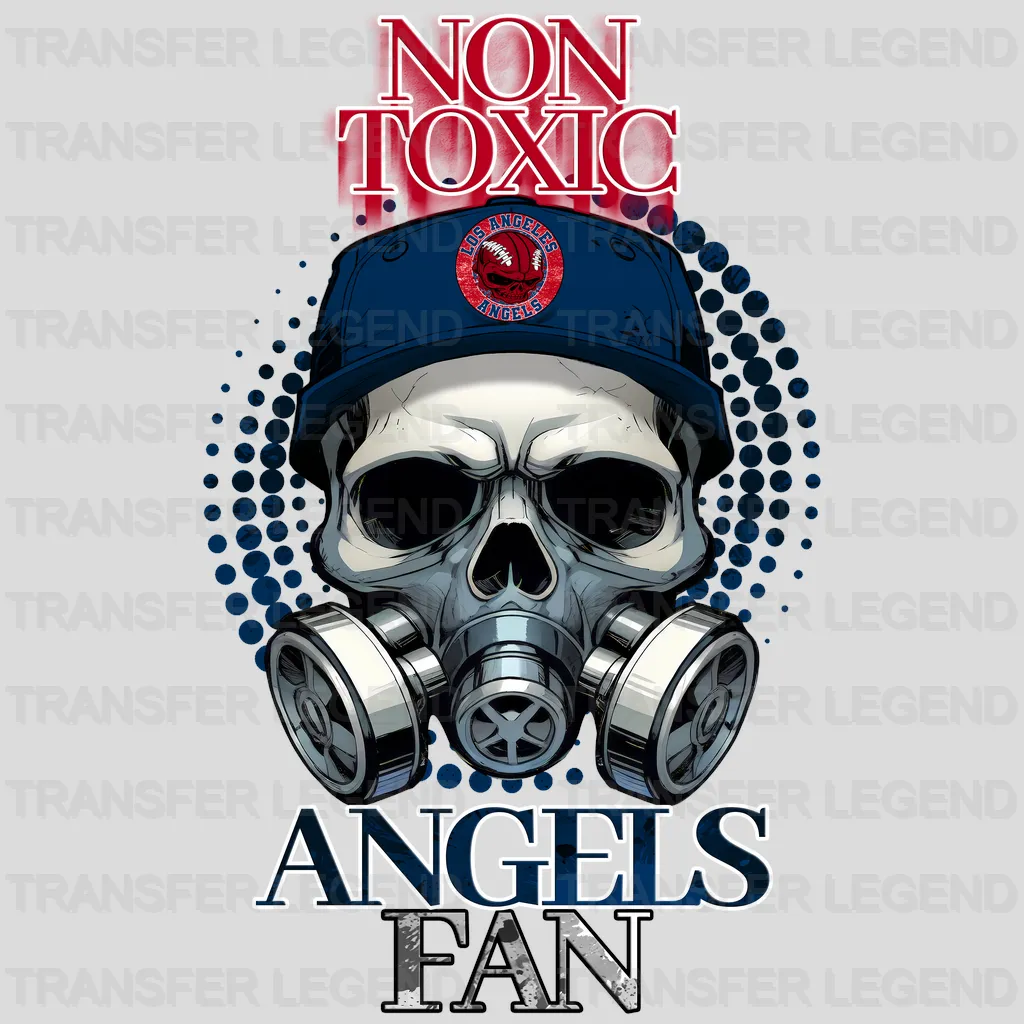 Los Angeles Angels MLB Los Angeles Non Toxic Fan DTF Iron On Transfer