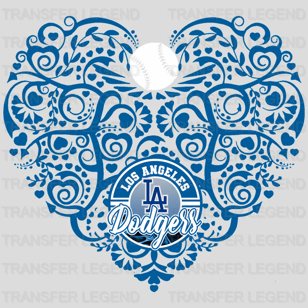 Los Angeles Dodgers MLB Los Angeles Never Underestimate A Fan DTF Iron On Transfer