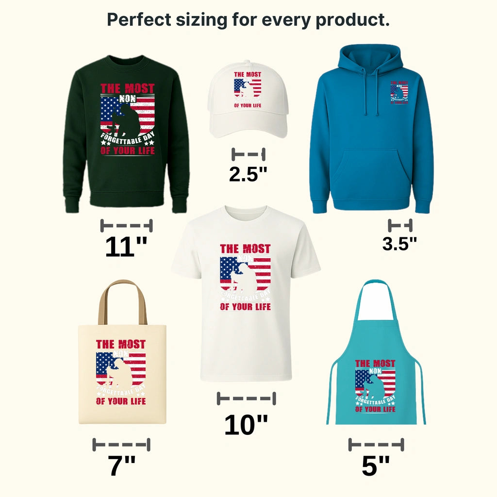 Non Forgettable Day- Memorial Day DTF Transfer - transferlegend