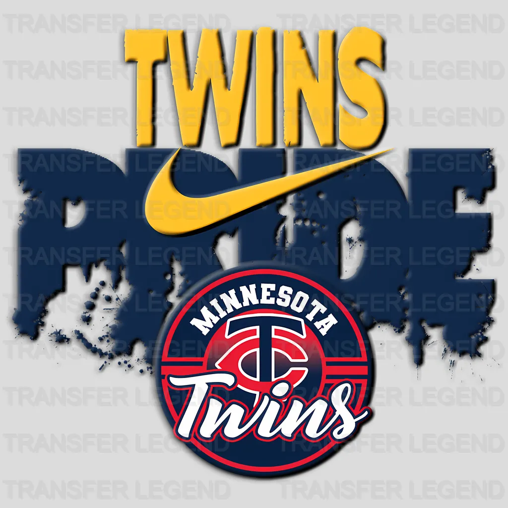 Minnesota Twins MLB Twins Pride DTF Iron On Transfer