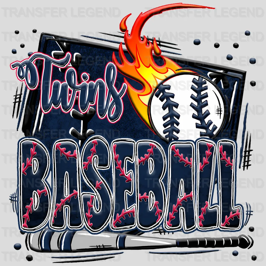 Minnesota Twins MLB Twins DTF Iron On Transfer