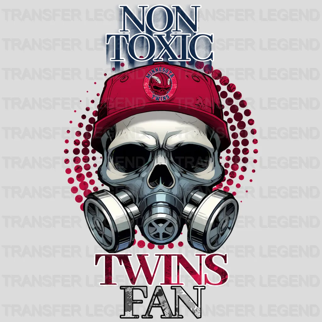 Minnesota Twins MLB Non Toxic Fan DTF Iron On Transfer