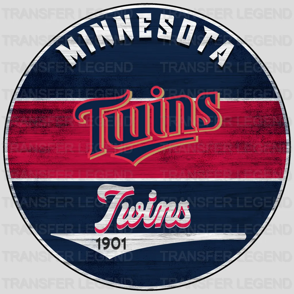 Minnesota Twins MLB Twins DTF Iron On Transfer