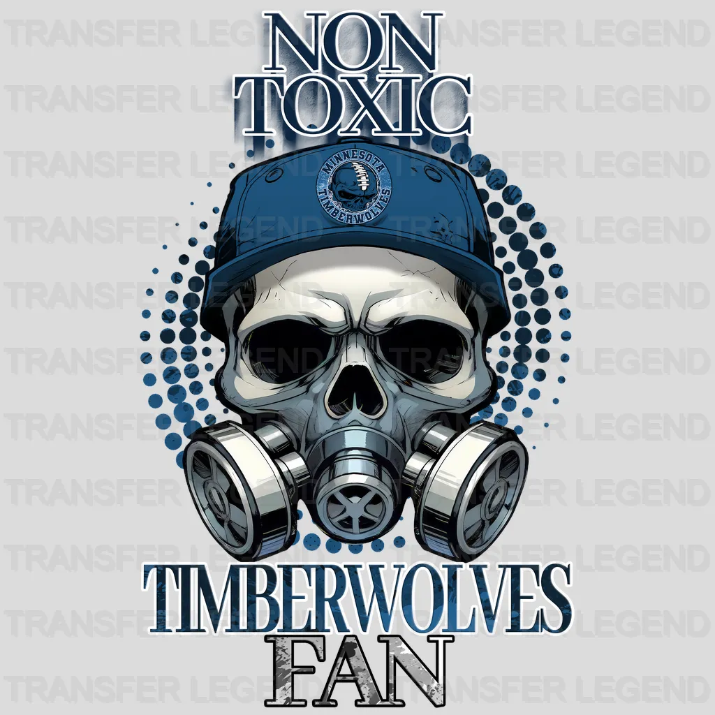 Minnesota Timberwolves NBA Non Toxic Fan DTF Iron On Transfer