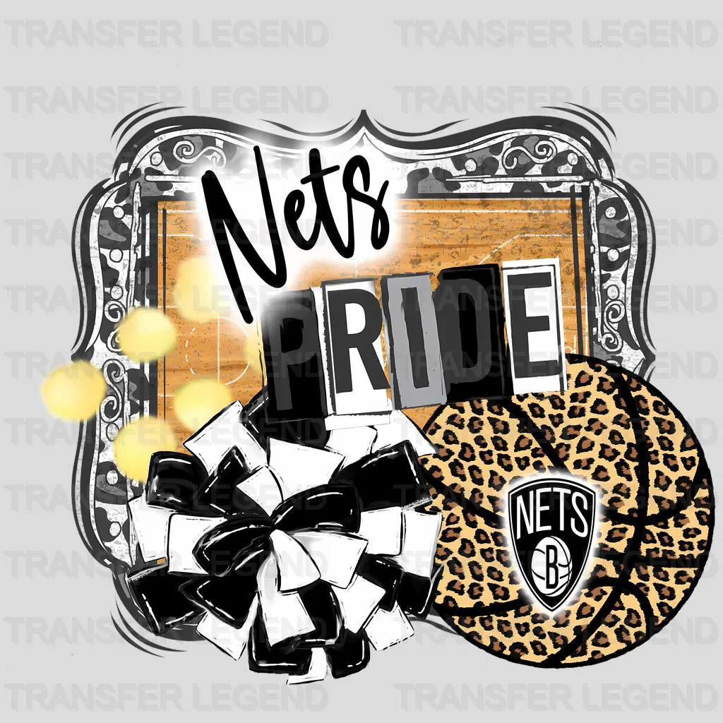 Brooklyn Nets NBA Nets Pride DTF Iron On Transfer