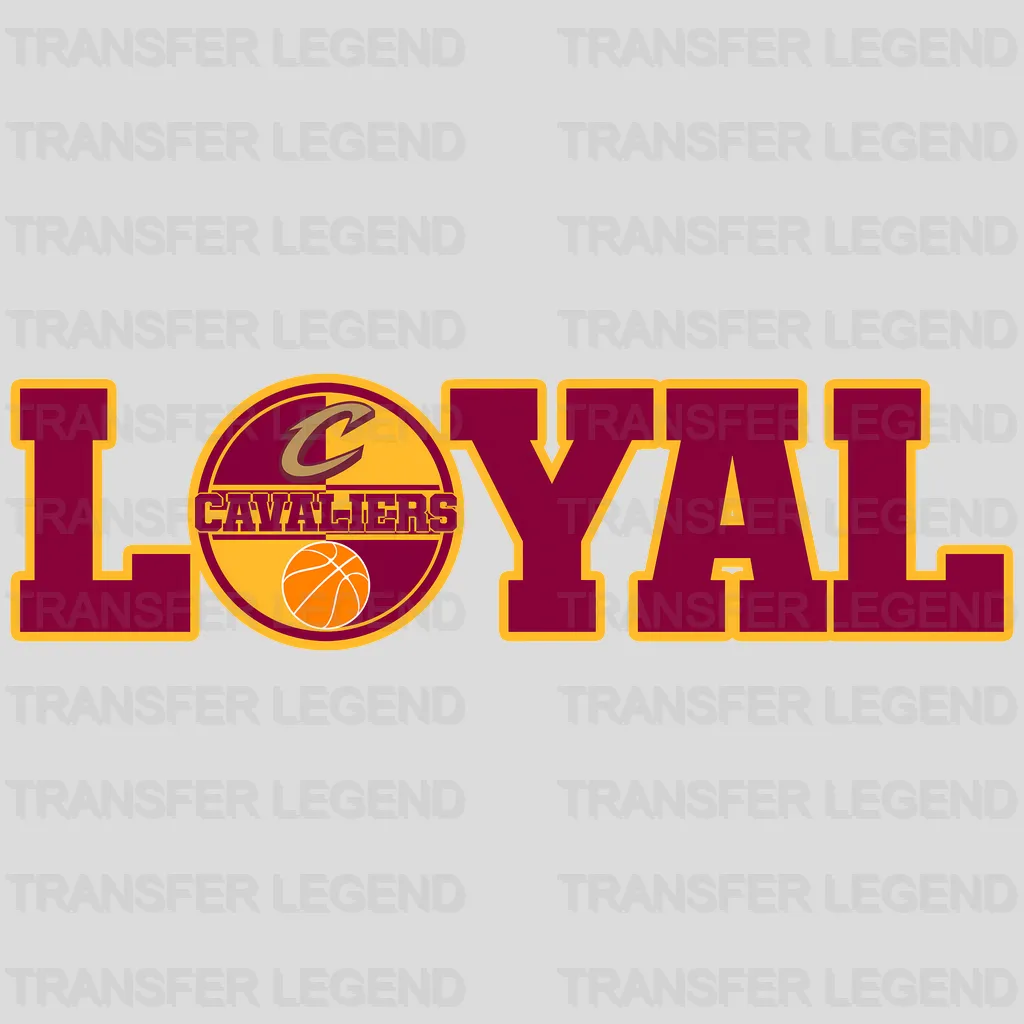 Cleveland Cavaliers NBA Loyal DTF Iron On Transfer